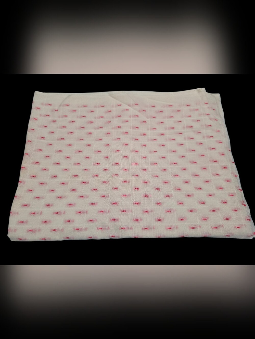 Vintage | Pink & White Fabric